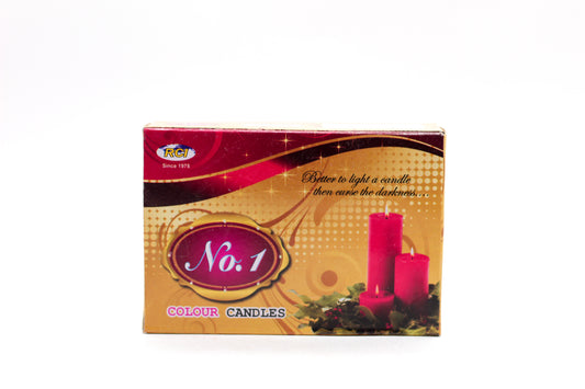 No. 1 Candles ( MOQ 240 Packets )