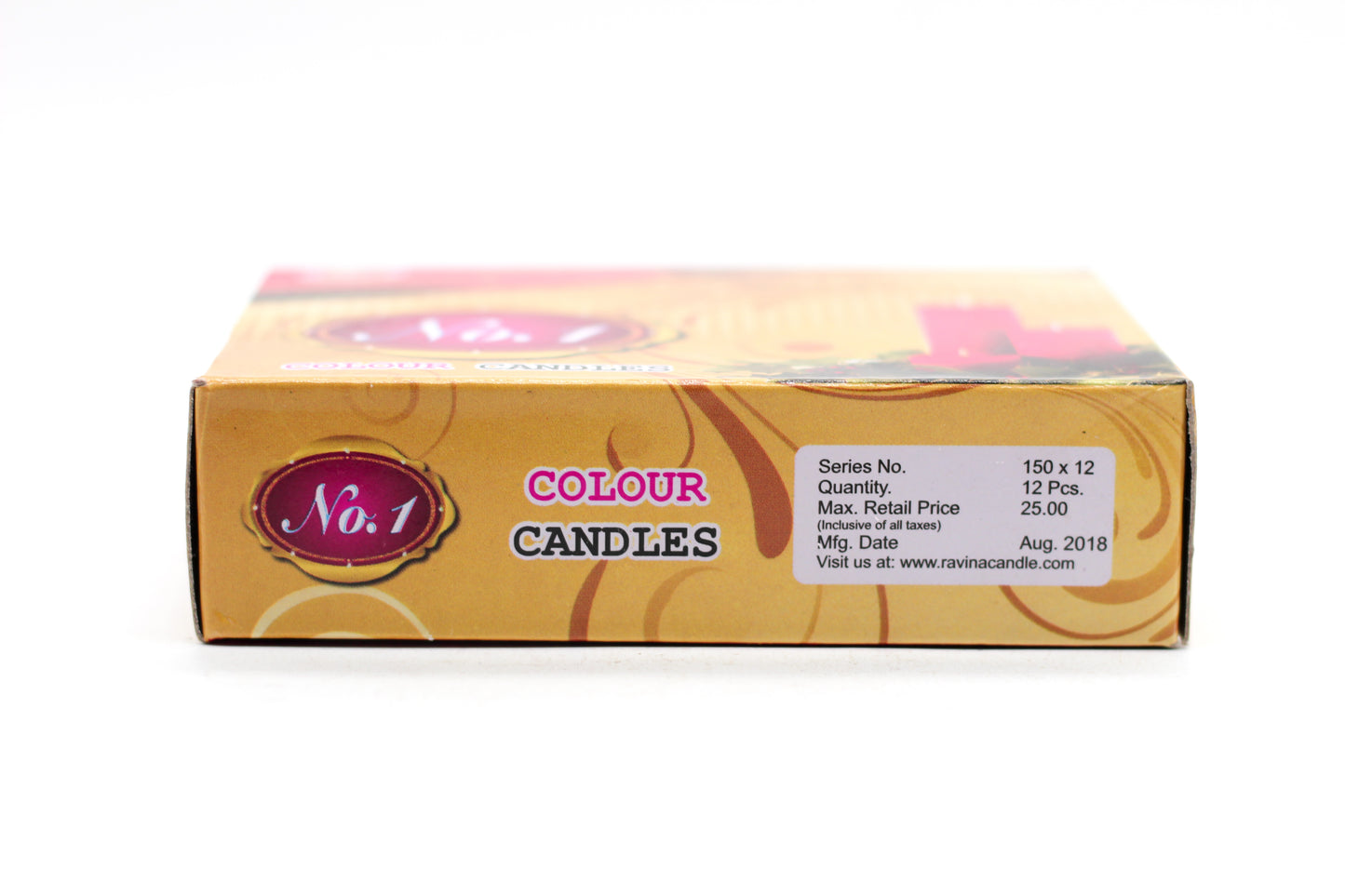 No. 1 Candles ( MOQ 240 Packets )
