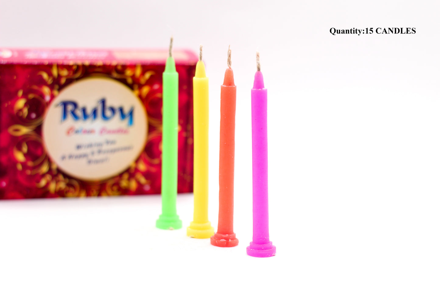 Ruby Candles ( MOQ 200 Packets )