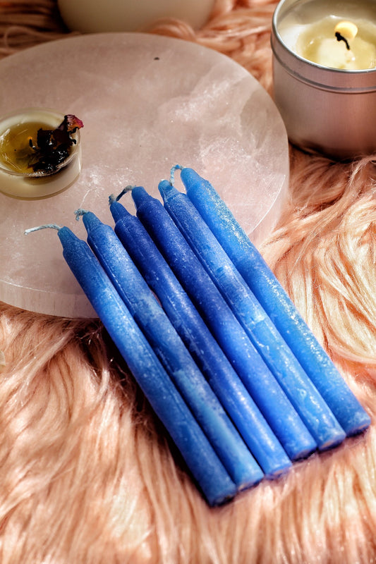 Blue Candle | Spell Work Set of 25 | 50 | 100 | 200