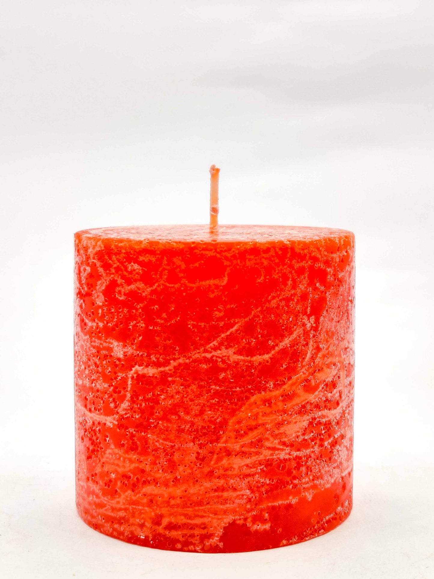 AuraDecor Fragrance Pillar Candle 3*3 inch ( Rustic Finish )