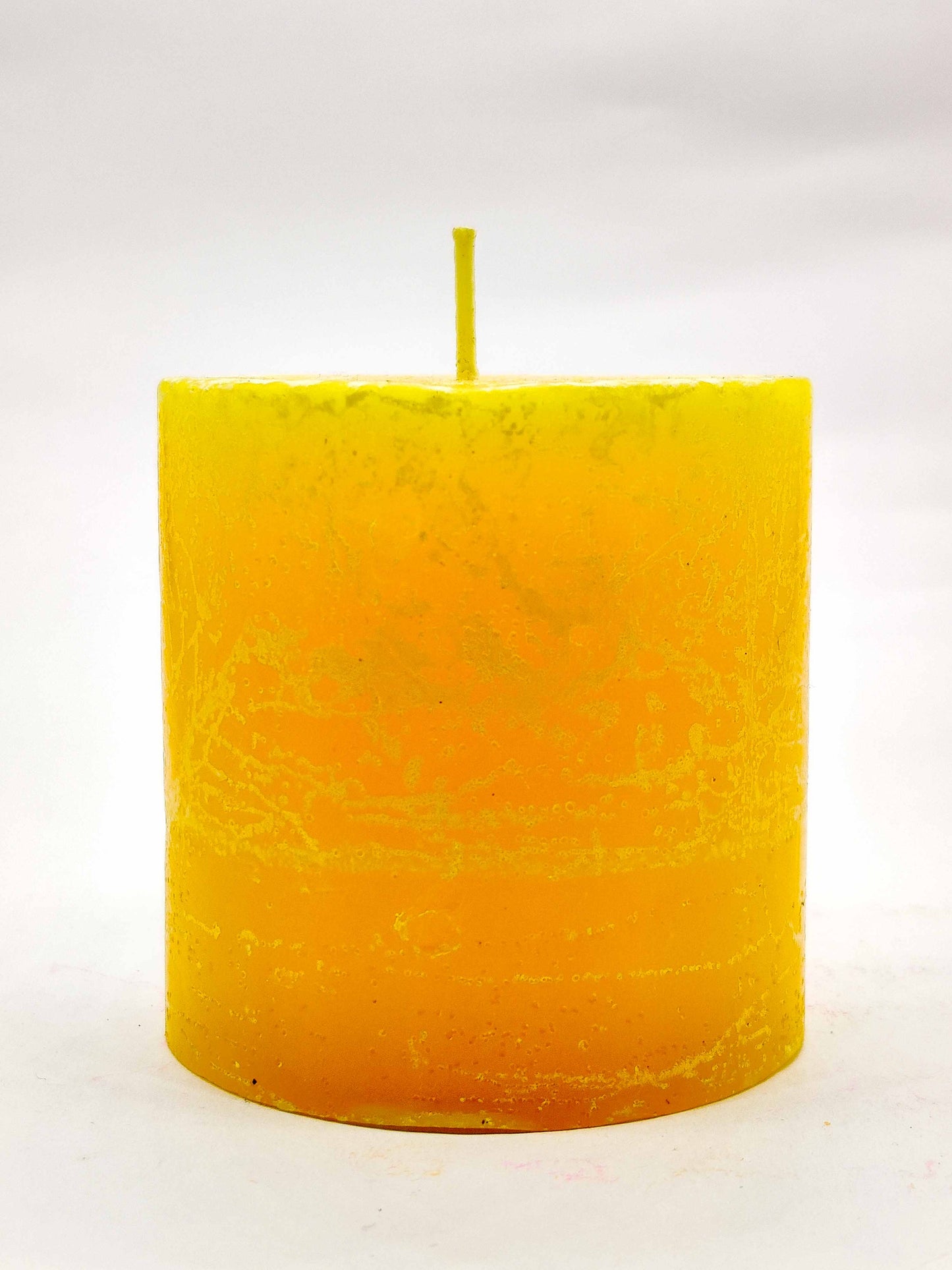 AuraDecor Fragrance Pillar Candle 3*3 inch ( Rustic Finish )