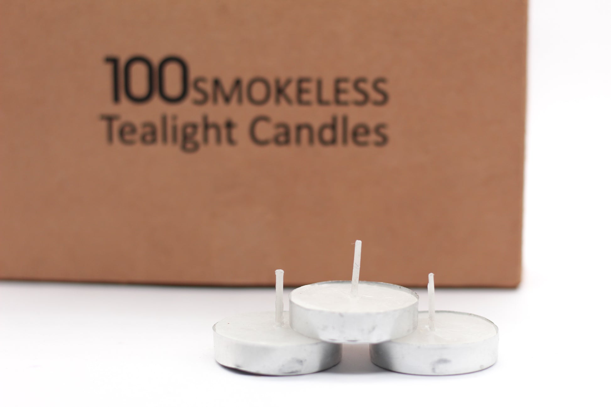 Pack of 100 Tealight Candles ( Burning Time 2.5 Hours ) - auradecor.co.in