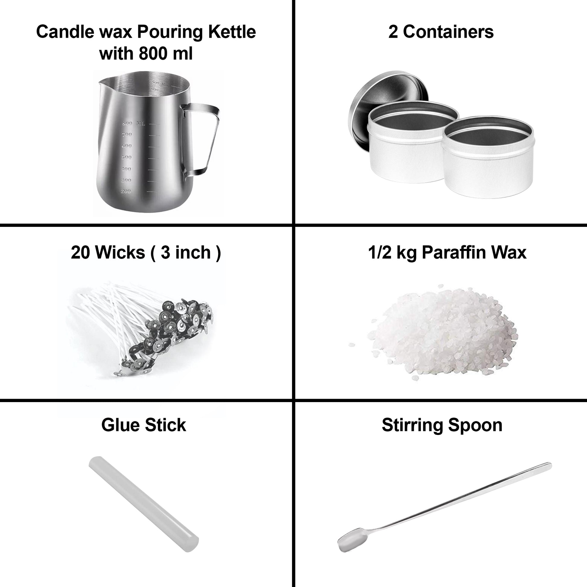 Popuppe DIY Candle Making Kit for Adults, Beginners India