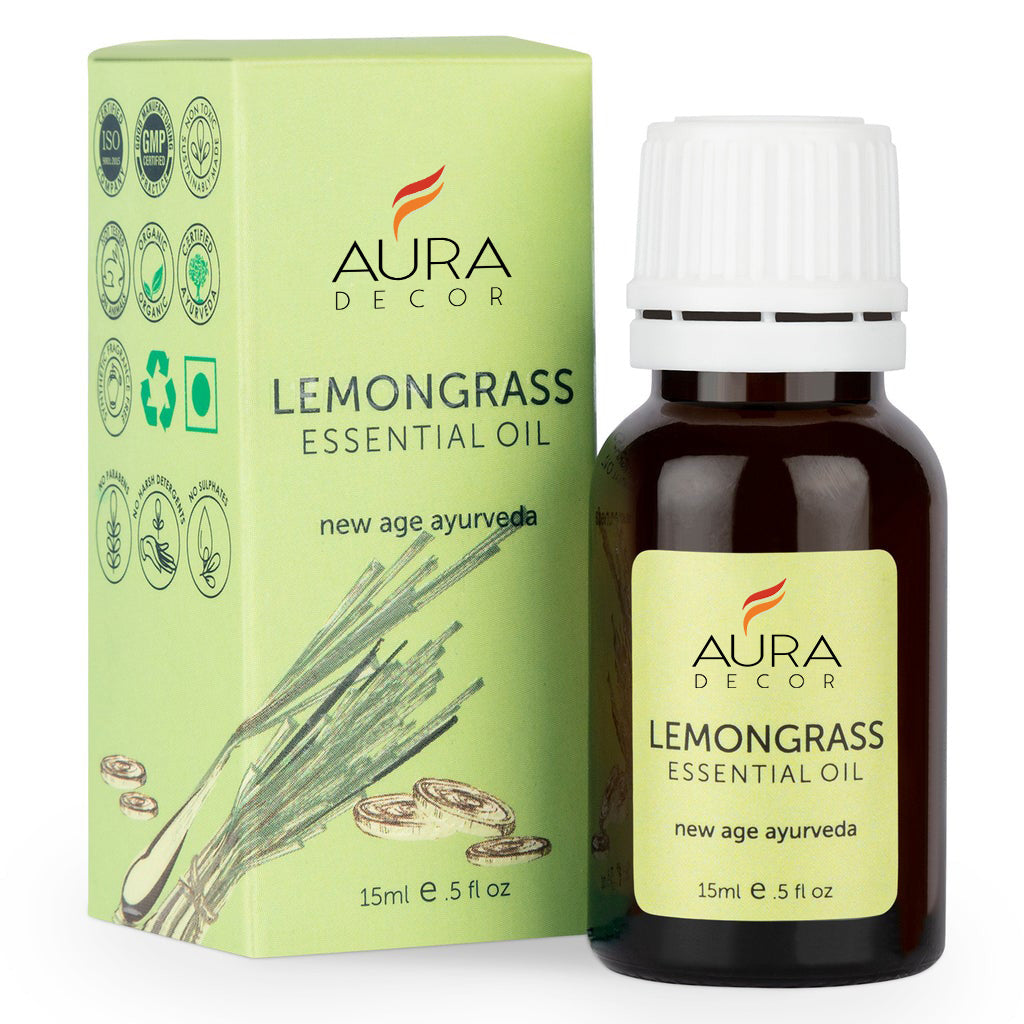 Lemon Essential Oil - 15ml for Skin, Hair, Face, Acne Care