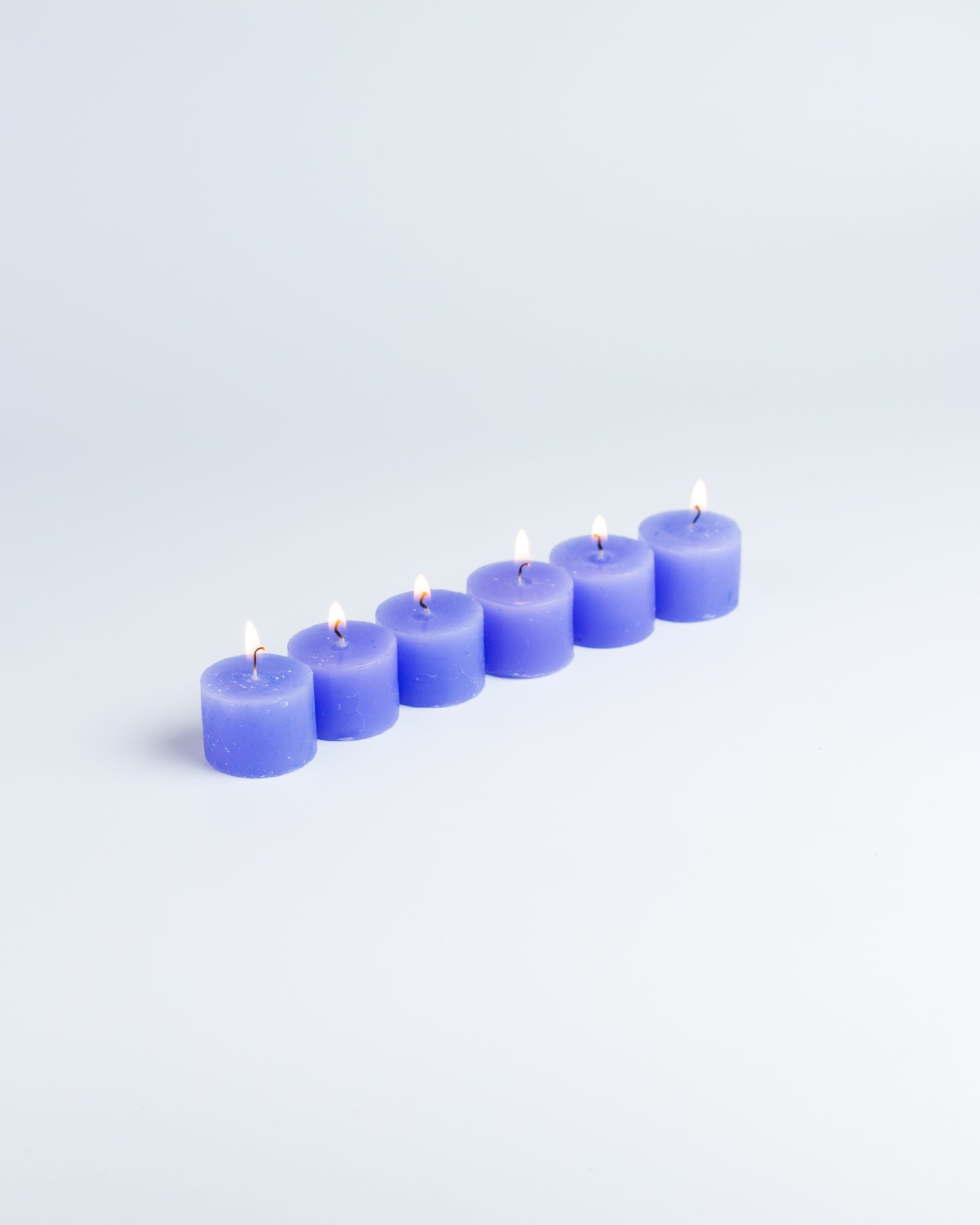 AuraDecor Set of 6 Ocean Breeeze Fragrance Votive Candle