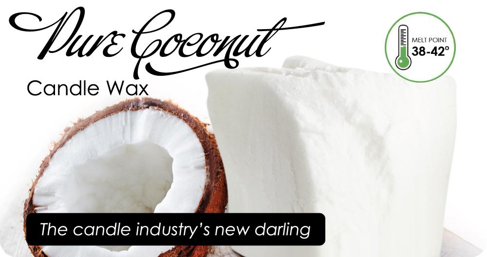 Auradecor Coconut Wax for Candle Making Odourless