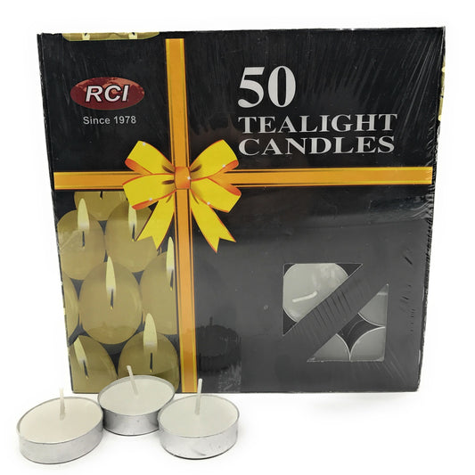 AuraDecor Pack of 500 Tealight Burning Time ( 3 Hours ) - auradecor.co.in