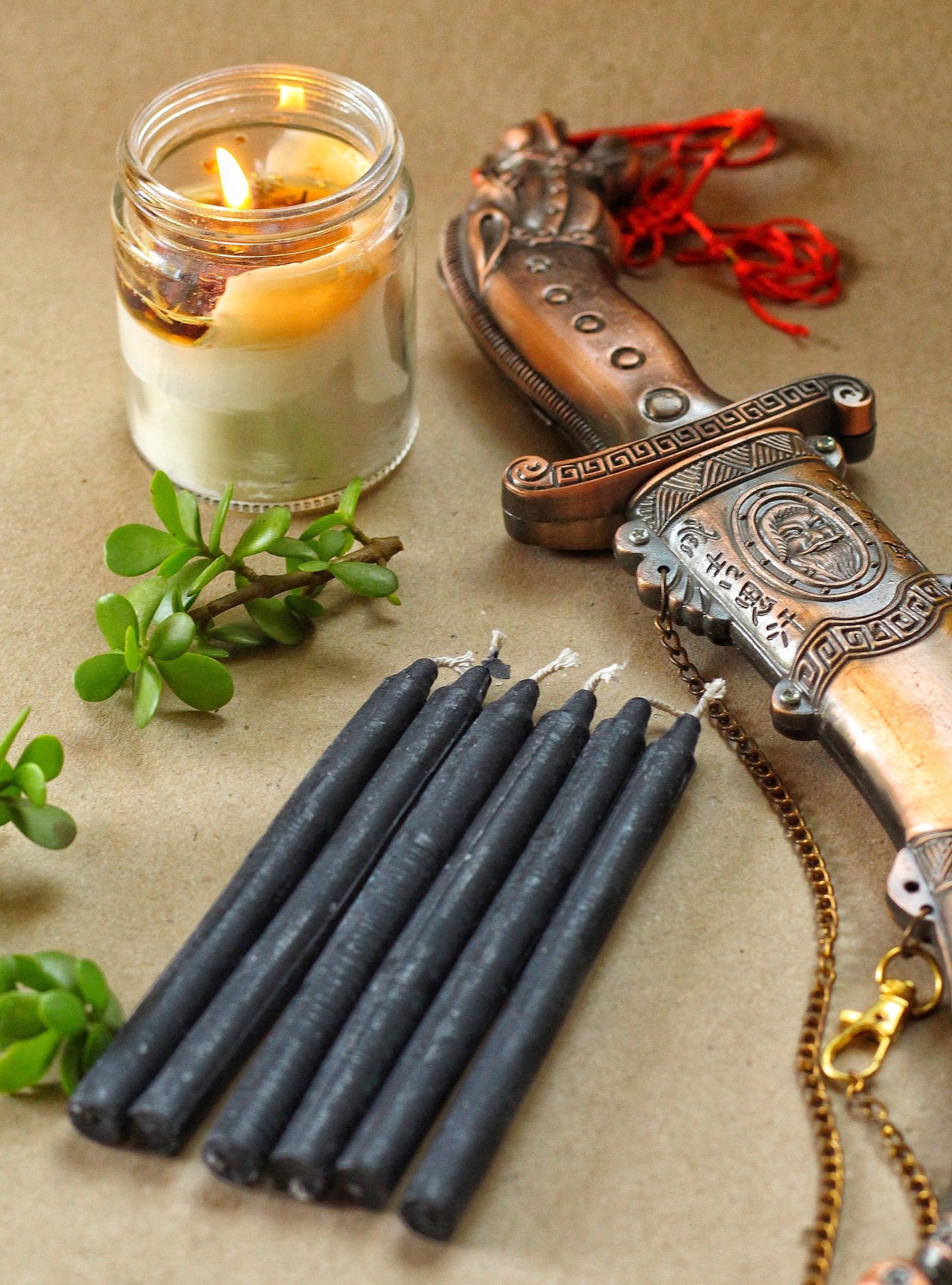 Black Candle | Spell Work - Set of 25 | 50 | 100 | 200