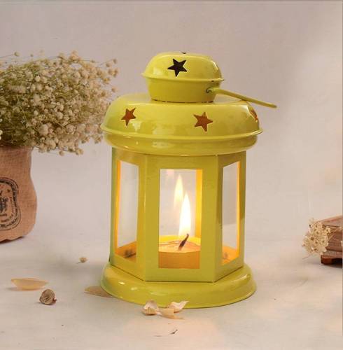AuraDecor Tealight Candle Holder with a Tealight Candle