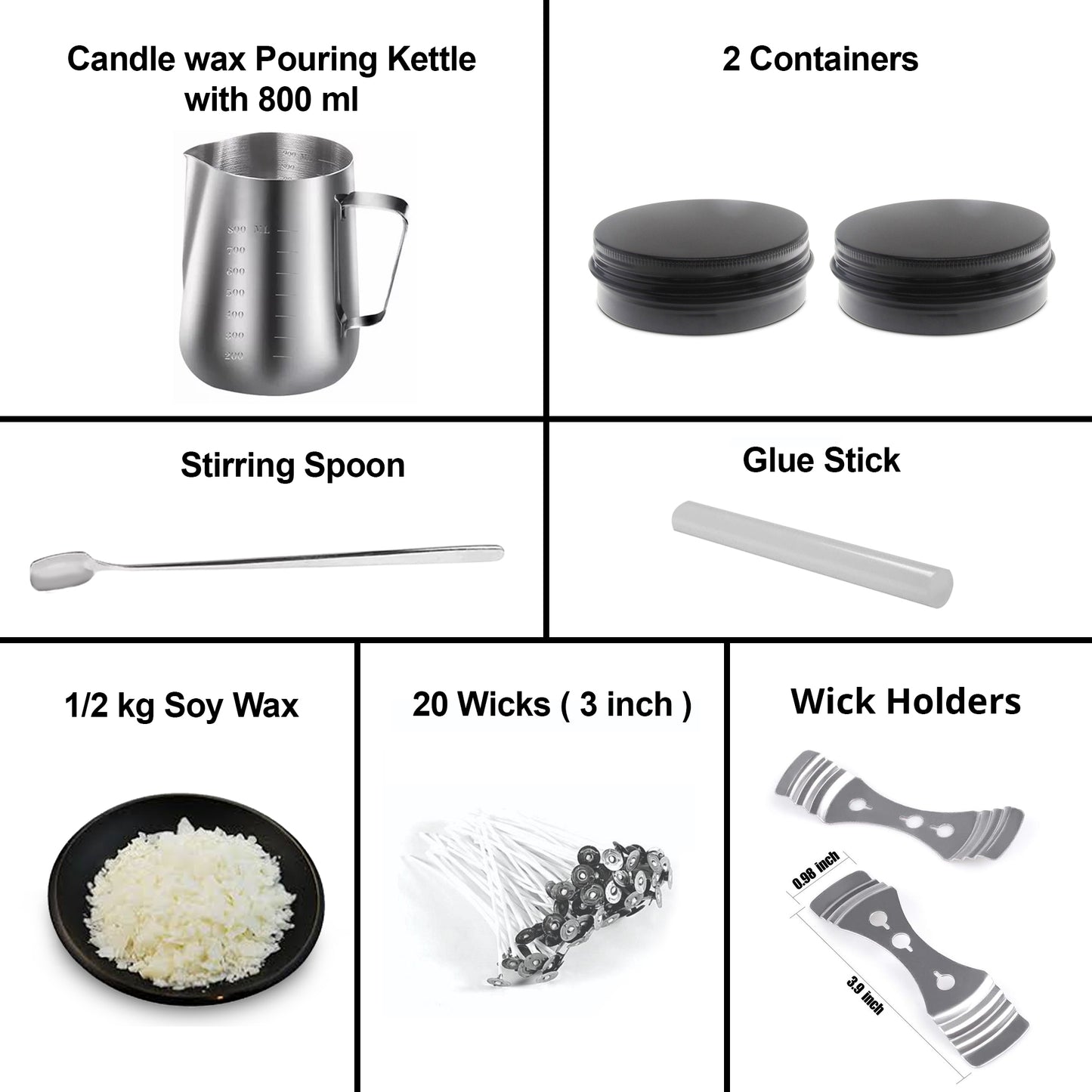 AuraDecor Candle Making Kit for DIY Projects