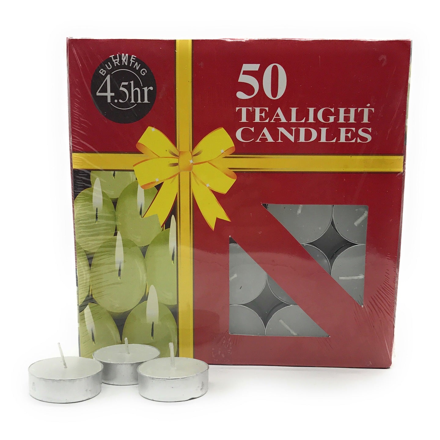 AuraDecor Pack of 500 Tealight Candles - auradecor.co.in