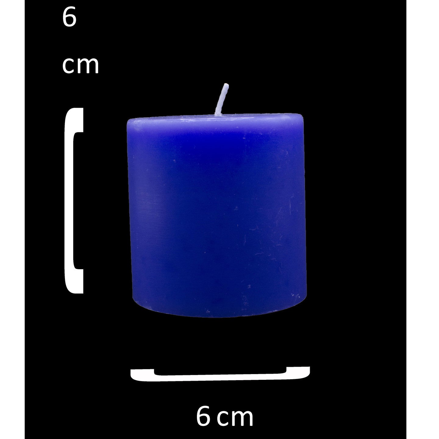 AuraDecor 2.5*2.5 Inch Lavender Fragrance Pillar Candle - auradecor.co.in