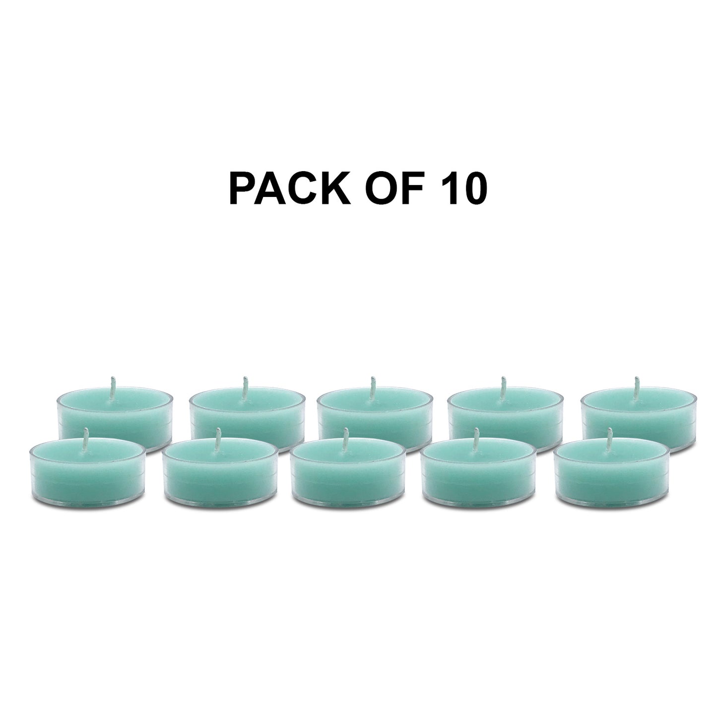 AuraDecor Fragrance Ocean Tealight ( Pack of 10 )